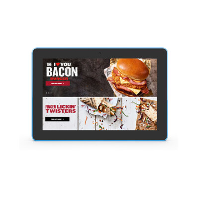 Wall Mount Tablet with LCD High-definition Touch Screen IPS Panel Led Back Light