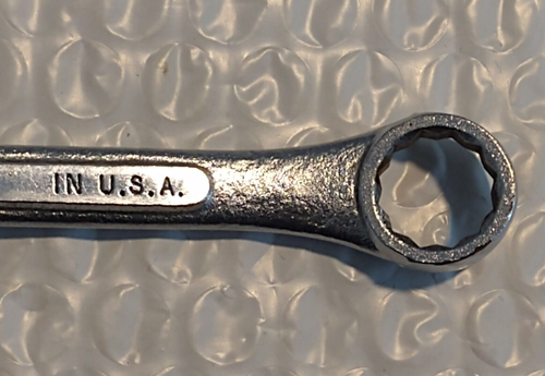 S-K TOOLS USA C-16, 1/2" COMBINATION WRENCH, 12 POINT, 5.75" LONG. - Picture 7 of 7