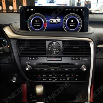 12.3 Android For Lexus RX RX350 450 2016-2021 Stereo Car Radio Qualcomm GPS Navi