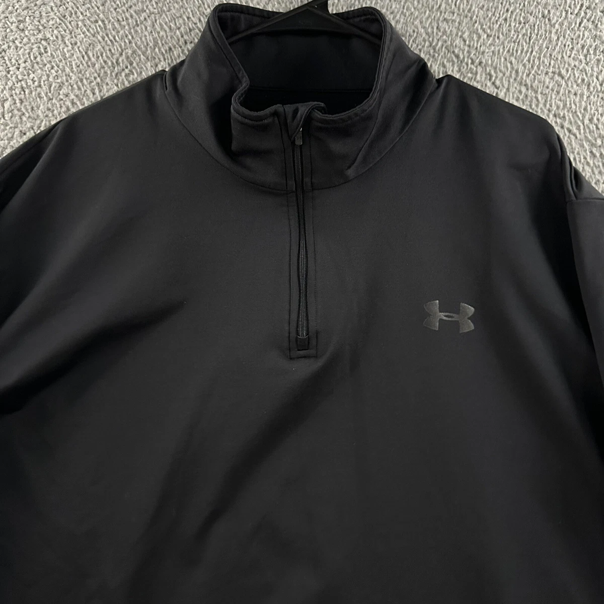 Under Armour Mens Shirt Black Size XXL Tactical Sweatshirt Long