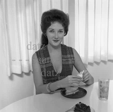 1950s Negative-sexy brunette pinup girl Claudia Gilbert-cheesecake t267473