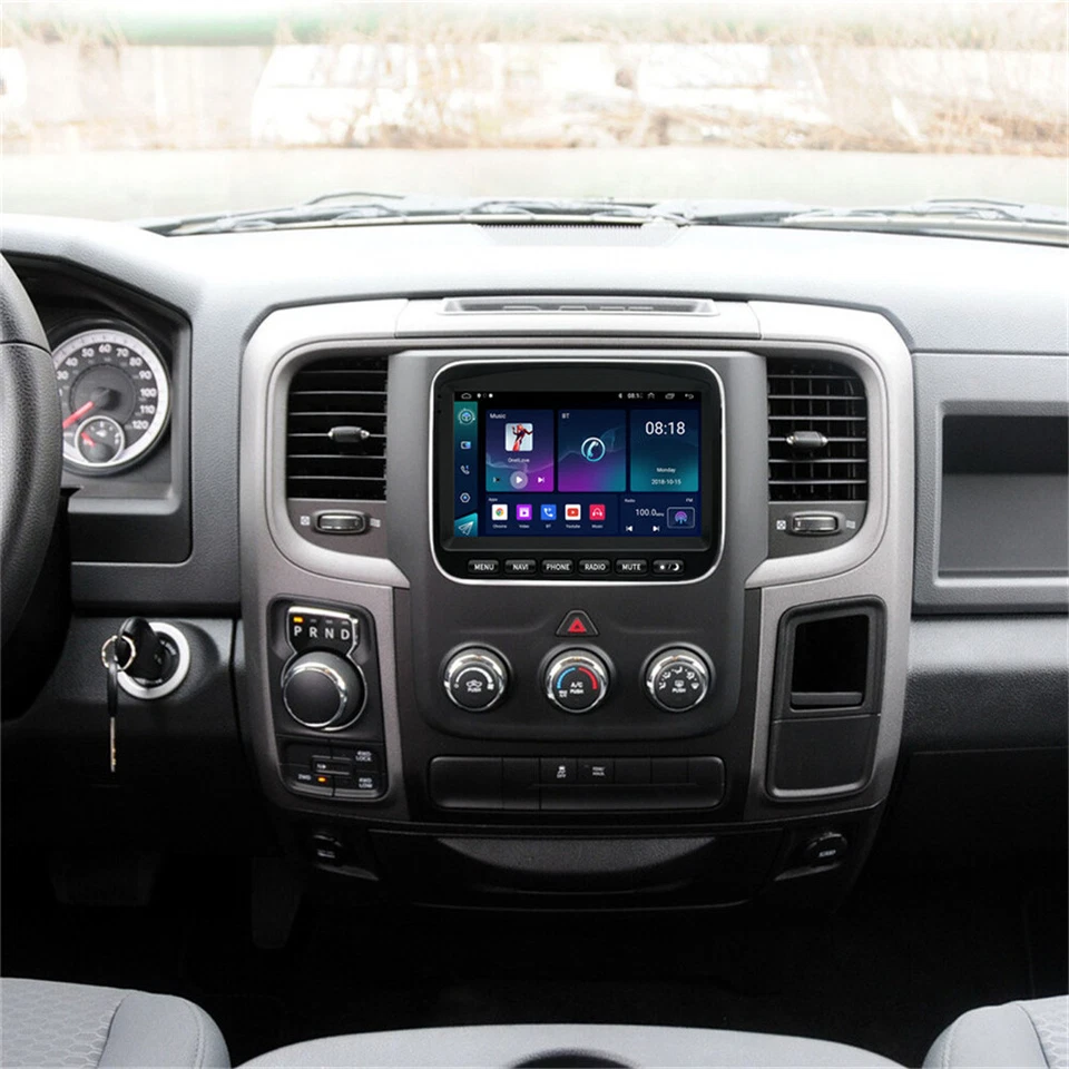 For 2013-2018 RAM 1500 - 5500 Stereo Radio 7" Android 12.0 Head Unit GPS Wifi FM — 第 4/4 张图片