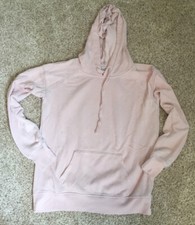 AMERICAN EAGLE LIGHT PINK HOODED SWEATSHIRT SIZE XSMALL
