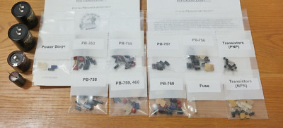 Luxman R-1500 receiver rebuild restoration Capacitor Kit repair rebuild
