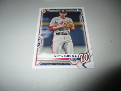Dustin Saenz 2021 1st Bowman Draft #BD-14