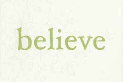 Believe: A gift to celebrate new beginnings - Hardcover By Dan Zadra - GOOD