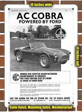 Metal Sign - 1964 AC Cobra- 10x14 inches