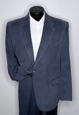 Circle S Blue Corduroy Sport Coat Western Blazer Jacket Cowboy Mens Size 42R