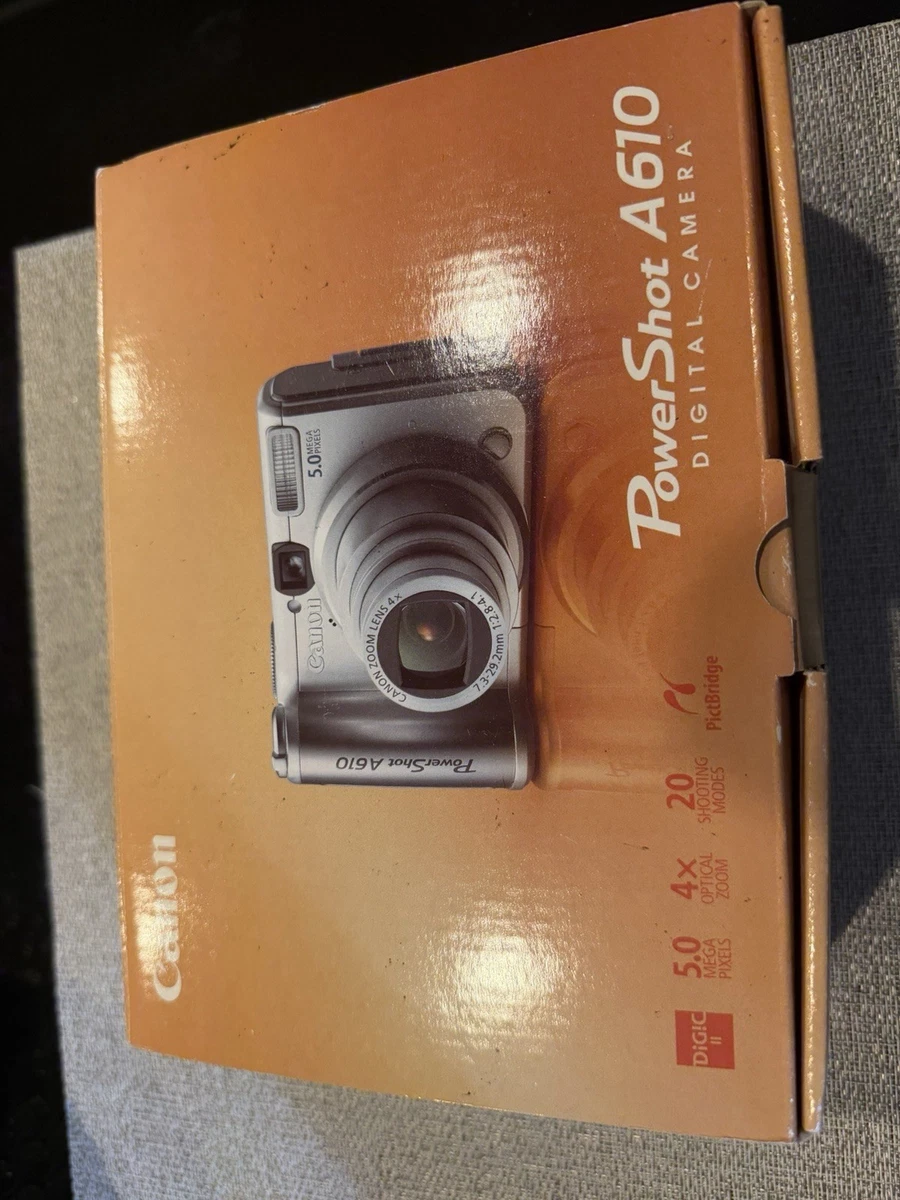 Canon PowerShot A610 Digital Cameras with DPOF Support for Sale