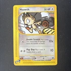 Pokemon Card Expedition Base Set Meowth 121/165 E Series Pokemon TCG