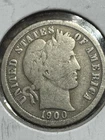 1900-o Barber Dime, Better Date, Nice Condition, Free Shipping Offer