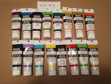 Liquitex Heavy Body Acrylic Paint Lot Of 16 Lot 3 , Retail 167