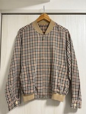 Yves Saint Laurent Pour Homme Blouson Beige Check Pattern