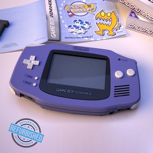 Nintendo Game Boy Advance Console System Cleaned Tested New Indigo CaseRenewed p