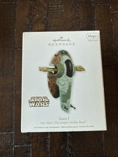 2011 Hallmark Keepsake Star Wars The Empire Strikes Back Slave I Sound Ornament