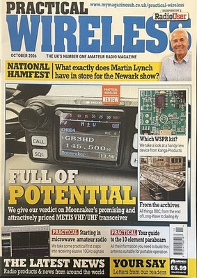 PRACTICAL WIRELESS ISSUE OCTOBER 2026 