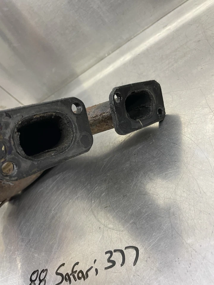 84 85 86 87 88 Ski-Doo Safari Saga 377 OEM Exhaust Manifold Y-pipe Header - Image 4 of 4