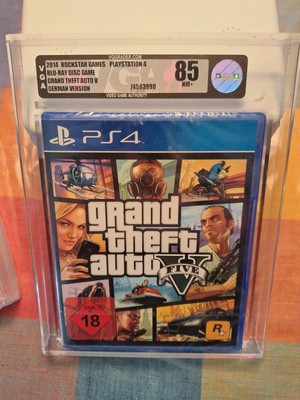 GTA 5 / V, PS 4 / PS4, VGA 85, No Wata,  SEALED. 