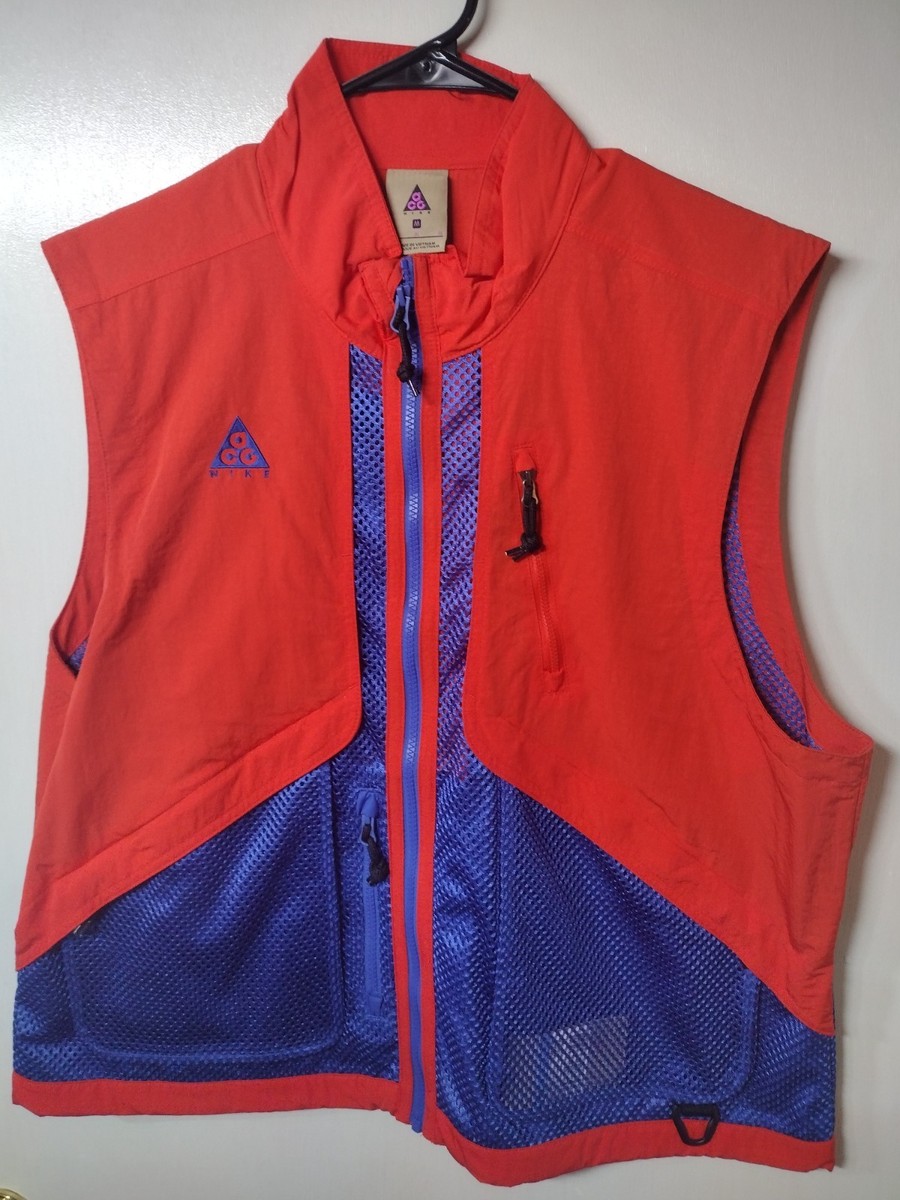 Nike ACG Full Zip Vest M Utility Red/Royal Blue Sportswear