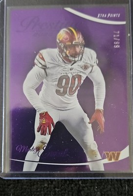 2023 Panini Prestige - Montez Sweat #295 Xtra Points Premium Purple /99