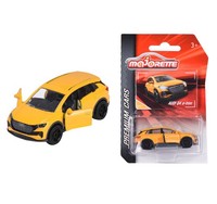 Majorette 212053052Q34 - Premium Cars Audi Q4 E-Tron, Gelb 1:64