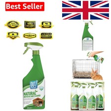 Allergen-Free 500ml Cleaner Spray for Cages & Hutches - Safe & Effective