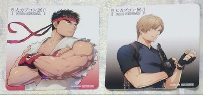 Capcom Resident Evil Leon Ryu Coaster großer Ausstellungsartikel gebraucht