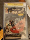 Amazing Spider-Man #22 CGC 7.0 Signed Stan Lee  1st Princess Python