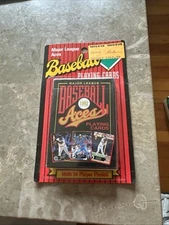 1992 New In Box Major League Baseball Aces Playing Card Factory Set 54 Cards