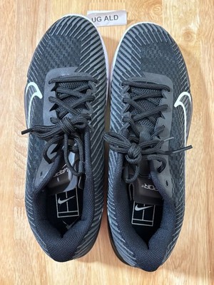 Nike Court Air Zoom Vapor 11 HC Black/White Tennis Men display picture 2