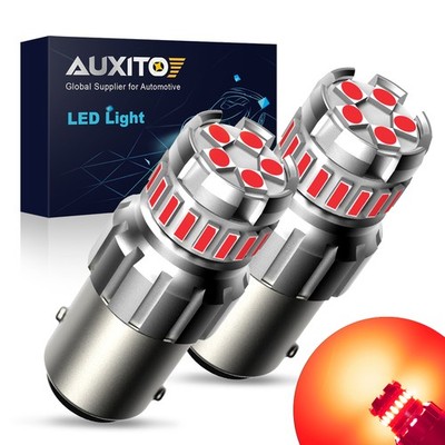7506 1156 LED Brake Stop Tail Lights Bulb Red Bright for Volvo XC90 2003-2012 2x