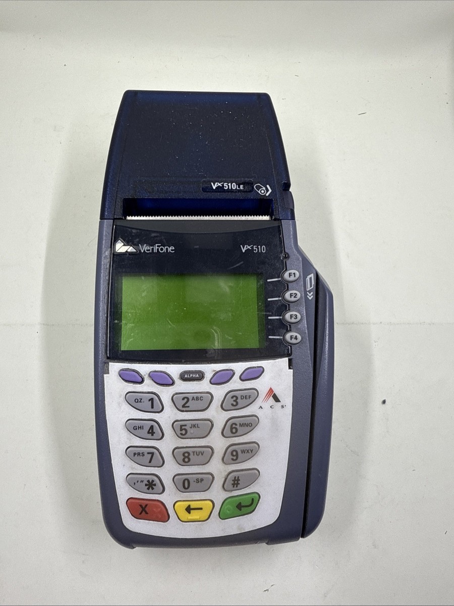 Verifone Vx510LE Omni 5100 Wireless Credit Card Reader, Parts Only