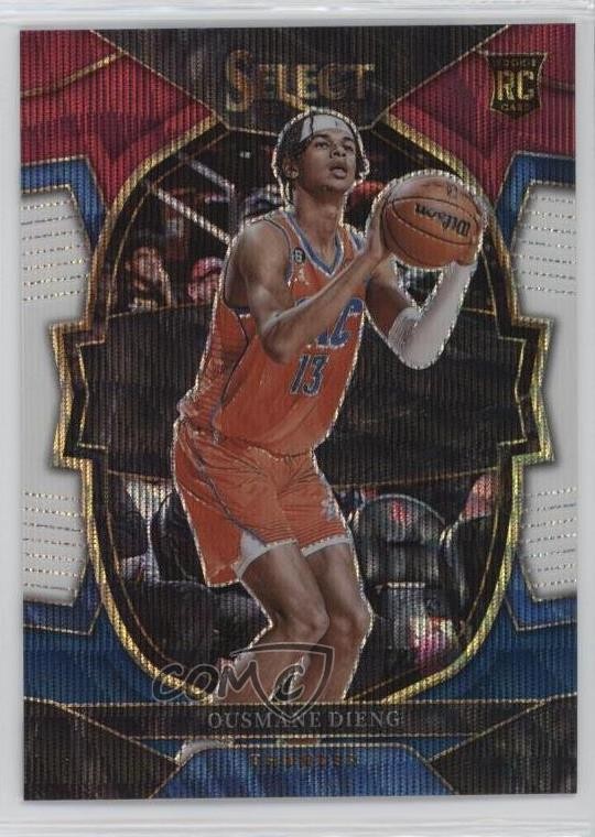 2022-23 Panini Select Concourse Tri-Color Prizm Ousmane Dieng #76 1x8