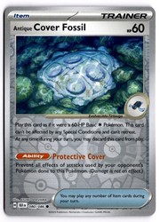 Antique Cover Fossil 080/086 Common Reverse Holo SV: Black Bolt