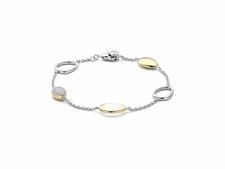 Armband „ Ti Sento '' aus Silber Quarz Hydrothermalquellen Und Pavè Von Zirkone