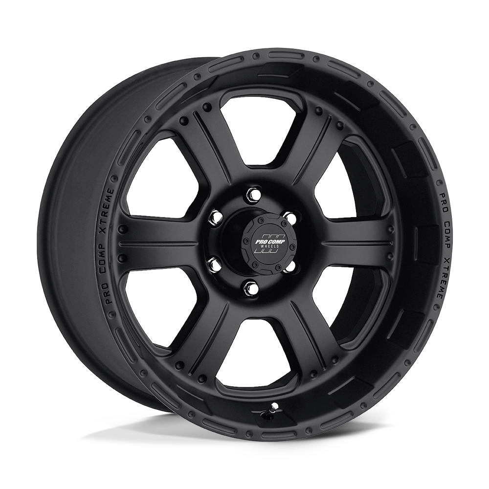 COMP PRO ブラックホイール SET 4) Pro Comp PA89 Kore 16x8 6x114.3 -12mm Flat Black Wheels | eBay