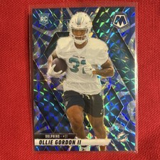 2025 Panini Mosaic Ollie Gordon II Rookie Prizm RC #310 Miami Dolphins RB NFL