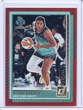 2025 Donruss WNBA Red Lava /399 NO. 67 Nyara Sabally, New York Liberty