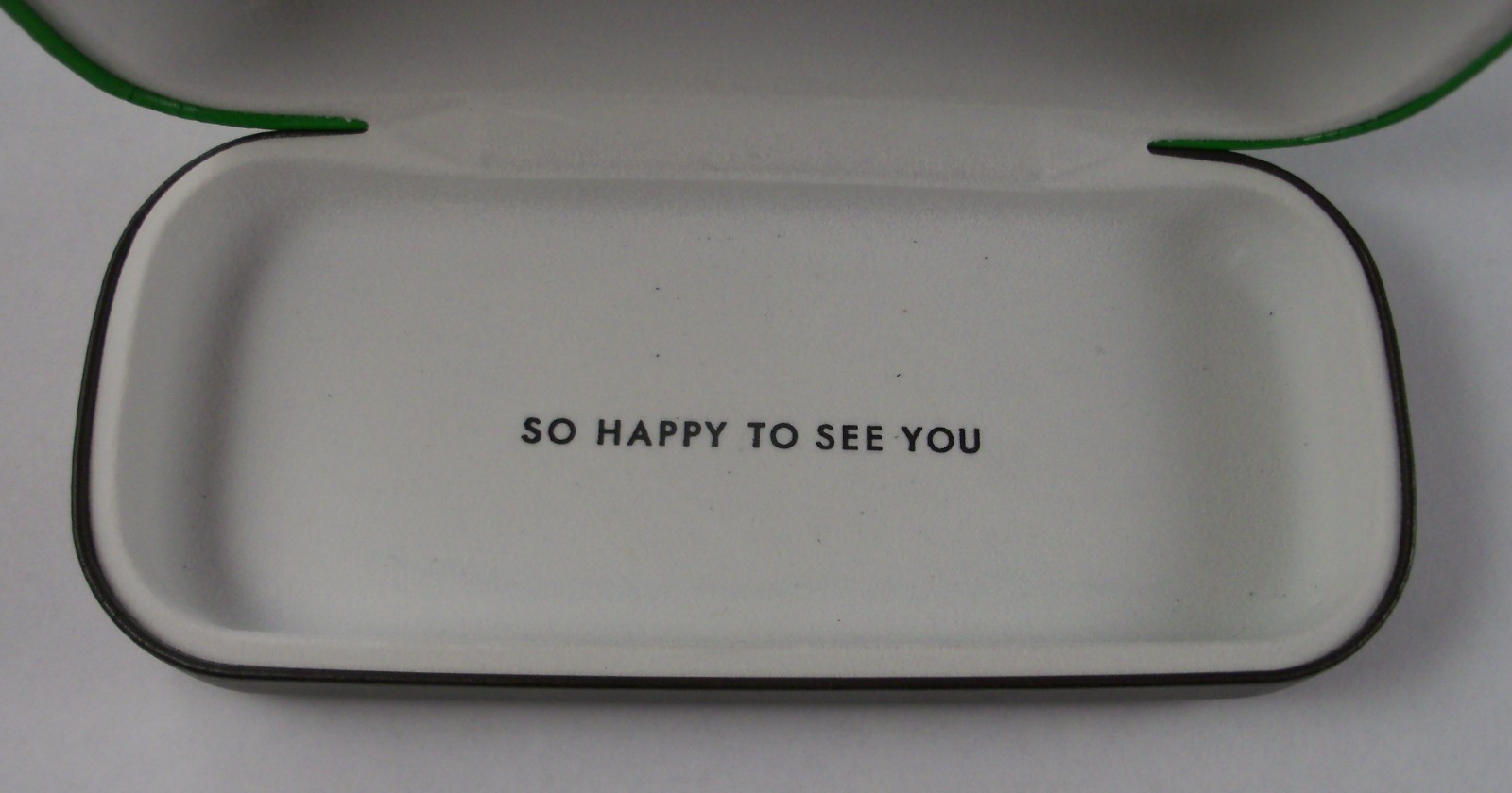 Kate Spade Eyeglasses & Sunglasses Hard Case ~ So happy To See You thumbnail 3