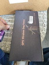 GPS Wireless Dog Fence Model PF-09 Electronic Pet Containment System Black