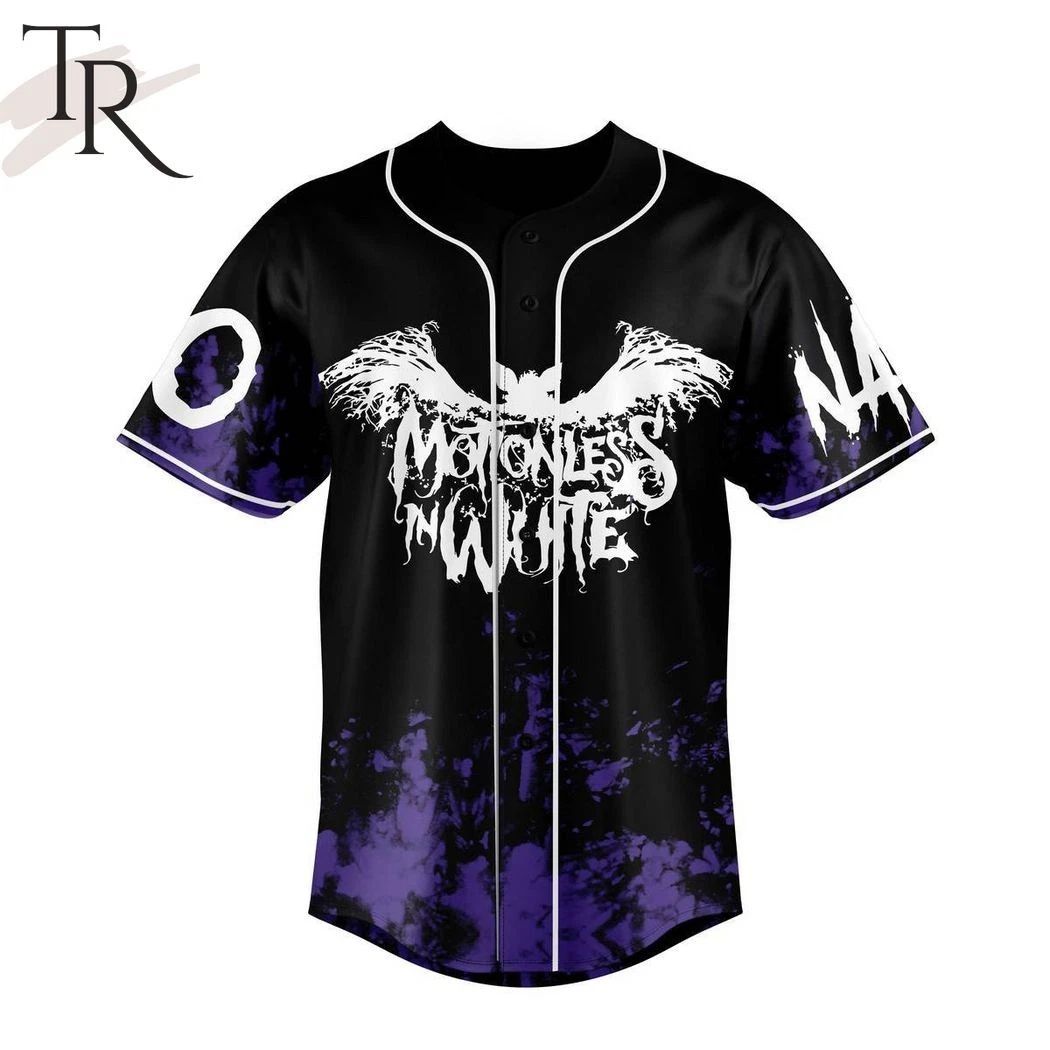 Motionless in White Masterpiece Custom Baseball Jersey