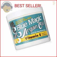 BLUE MAGIC Argan Oil Vitamin-e Leave-in Conditioner 13.75 Oz, Blue BLMARG