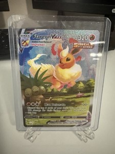 2021 Pokémon Flareon VMAX Black Star Promo SWSH180 Premium Collection NM-M