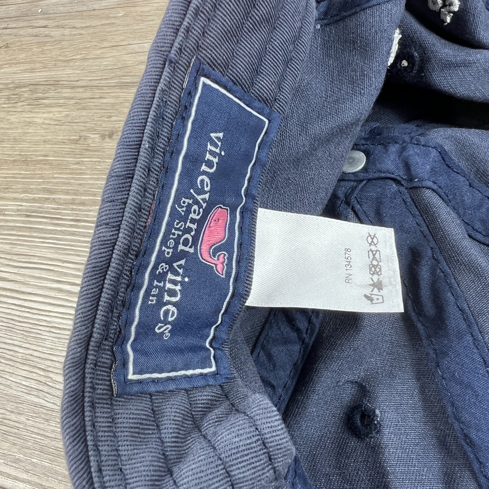 Vineyard Vines Hat Gray Adjustable Hat Adult Fit … - image 12