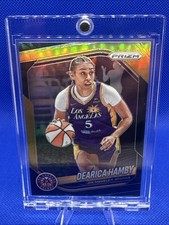 Dearica Hamby 1/5 Black Gold 2025 Panini WNBA Prizm Basketball #39 Bookend!