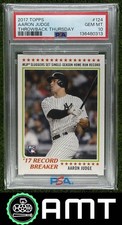 Aaron Judge RC PSA 10 2017 Topps Throwback Thursday New York Yankees #124 0313