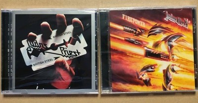 Firepower und British Steel von Judas Priest 2CD Set Neu OVP