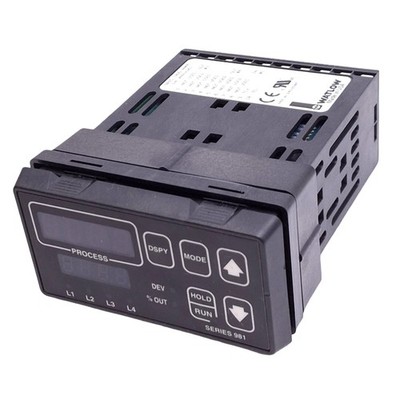 Watlow 981C-10DD-AAAB Ramping Temperature Controller, 100-240VAC, 1/8 DIN Panel