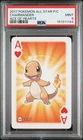 2017 POKEMON ALL STAR PLAYING CARDS ACE OF HEARTS CHARMANDER PSA 9