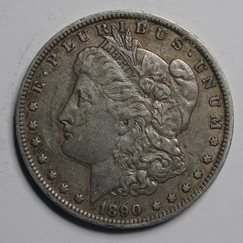 1890-O Morgan Silver Dollar | New Orleans Mint | VF–XF | 90% Silver | $1 Start